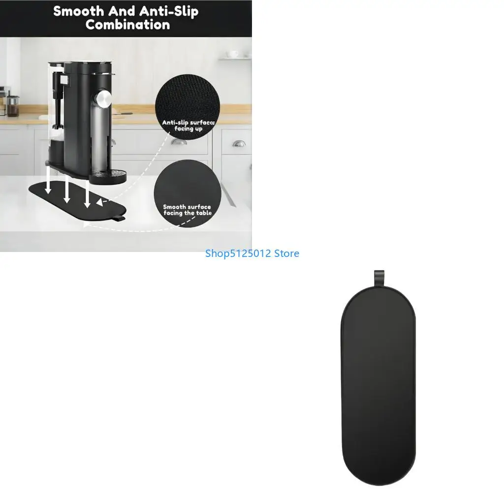 G8TC Smooth Gliding Coffee Machine Sliding Mat Nonslip Base Desk Protector Accessory