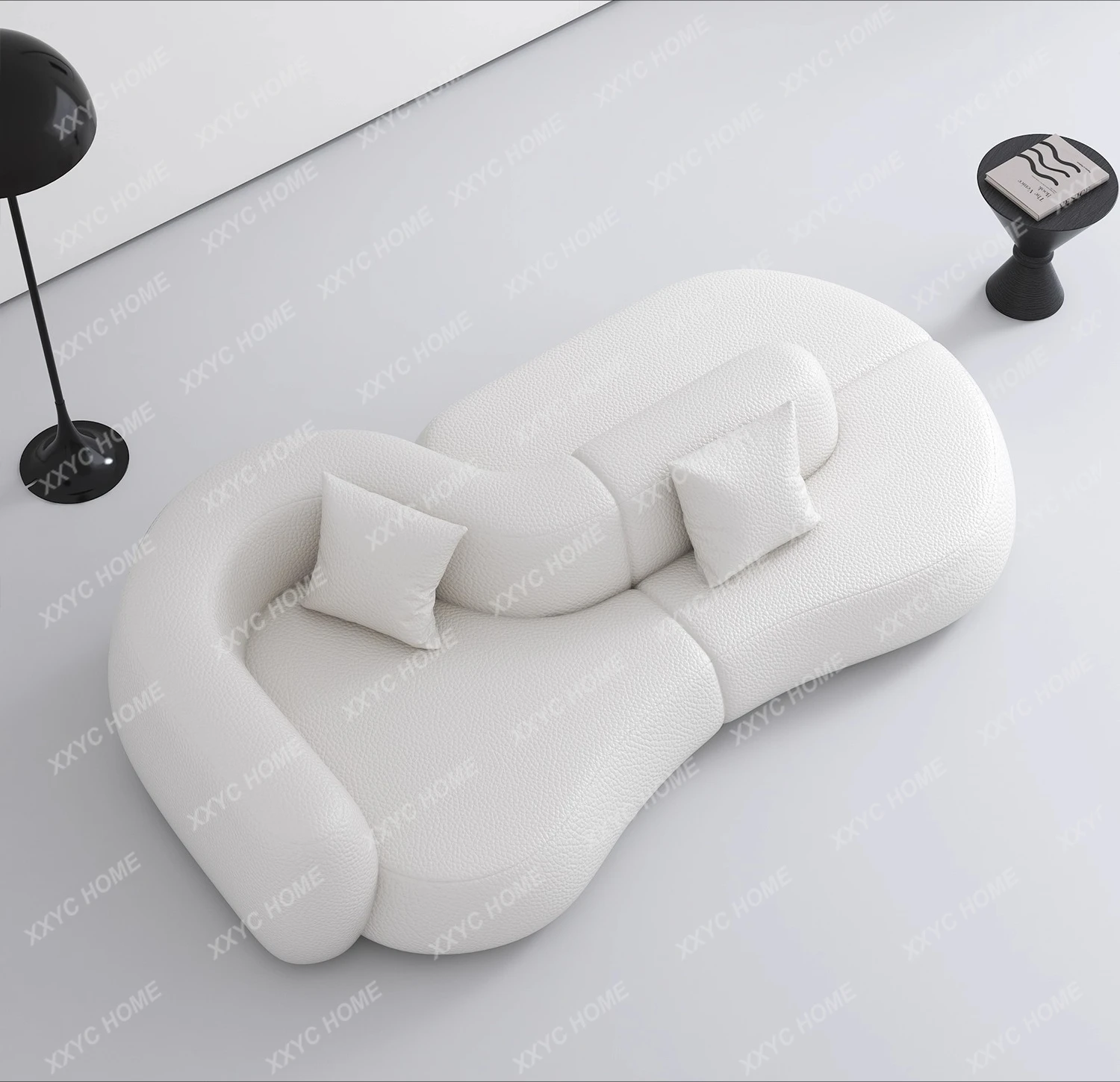 

JJJJMinimalist Double-sided Sofa Creative Sitting Area Reception Sofa