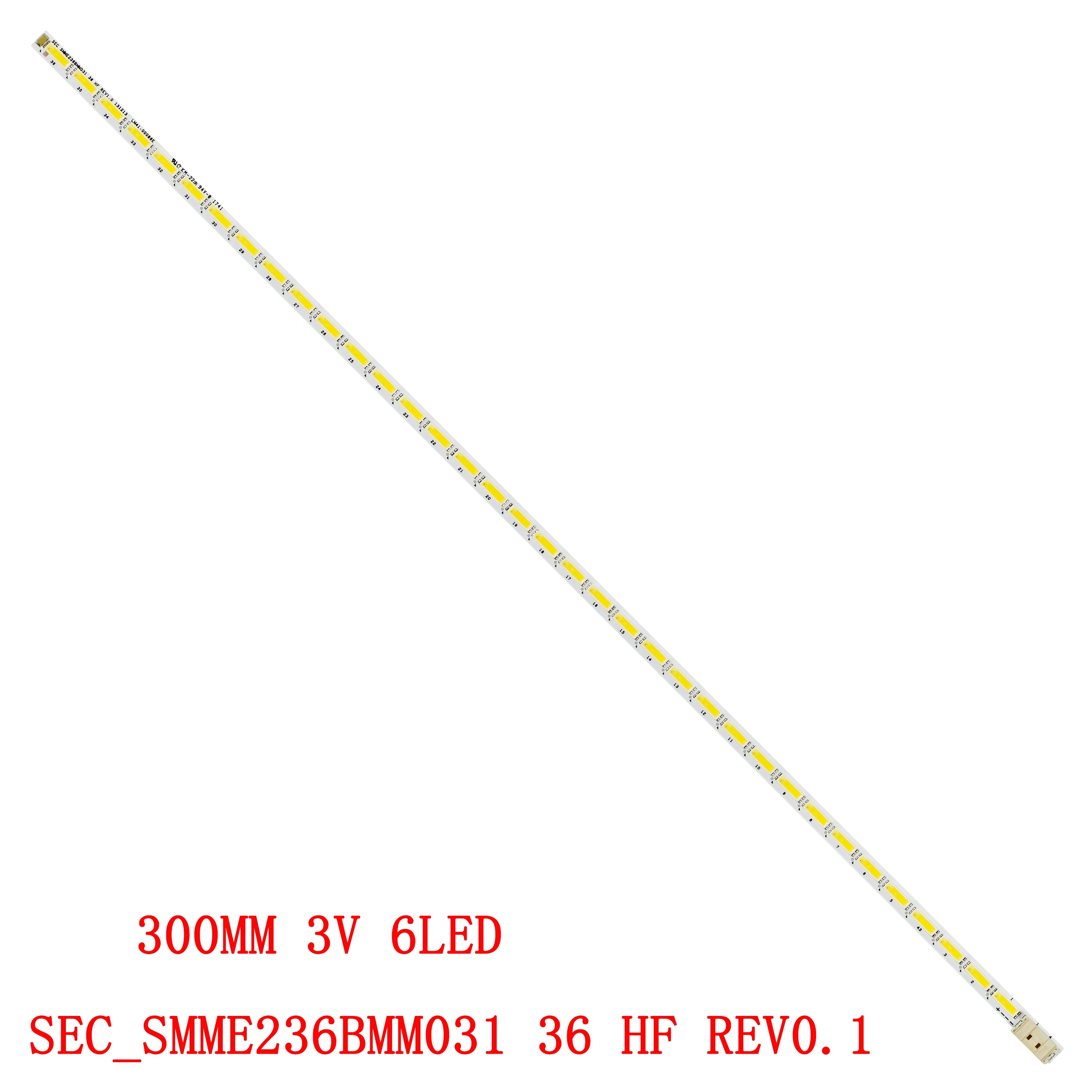 

Светодиодная лента для подсветки, 36 ламп для Samsung 23,6 "TV S24D390HL SEC_SMME236BMM031