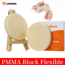 Dental PMMA Block Lab Materials Flexible/Acetal PMMA Block Open System (98mm)*18mm for dental lab CAD/CAM Dental lab Materials