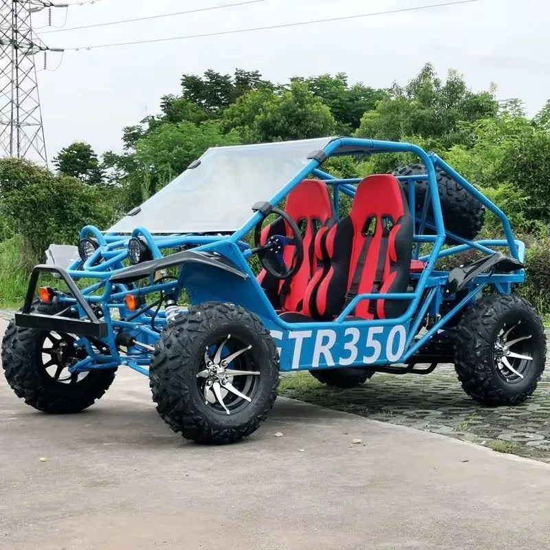 Mountain Off-Road Four-Wheel Gas Kart 200cc Shaft Drive Drift Car With 2.2kw Power And 12inch Wheels