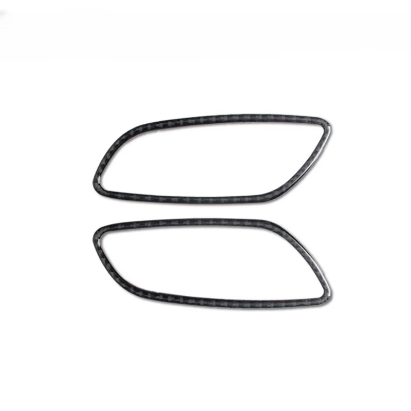 For Audi TT 8n 8J MK123 TTRS 2008-2014 Carbon Fiber Inner Door Handle Frame Trim Sticker Car Interior Decoration Accessoire