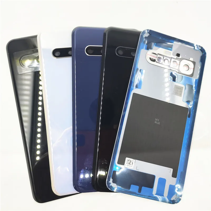 Battery Cover Rear Panel Housing Case For LG V60 ThinQ 5G Back Door With Lens Frame Replacement Parts