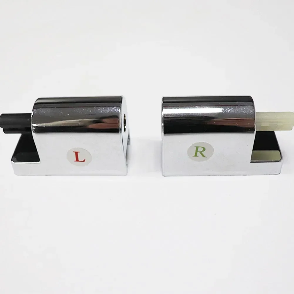 2PCS Toilet Seat Hinge To Top Close Soft Release Quick Install Toilet Kit For Most Standard Toilet Seats With Top Fix Hinge