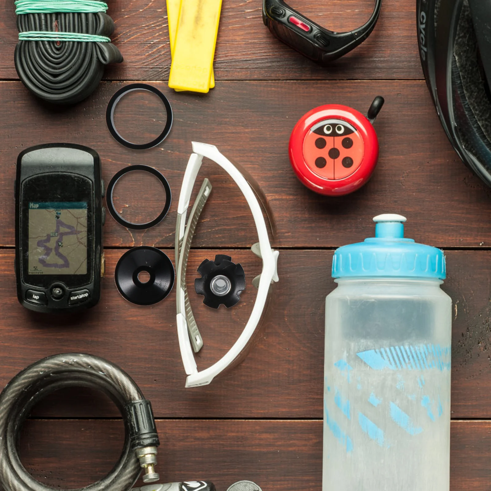 

1Set Front Fork Bowl Gasket Bike Sunflower Kit Kit Bike Installation Tool Replacement Cycling Accessory