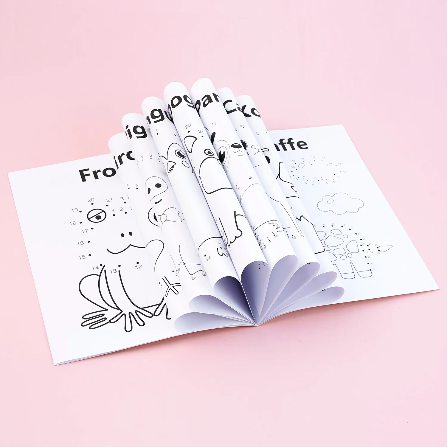 كتاب تلوين حيوانات النقاط للأطفال: نشاط التعلم الممتع للتعليم المبكر مع صفحات الرسم والتلوين