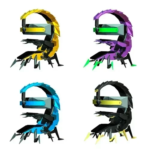 Gravity Space Capsule Scorpio Computer Cockpit Integrierter E-Sport-Tisch und Stuhl Home-Office-Spiel Bequemes langes Sitzen