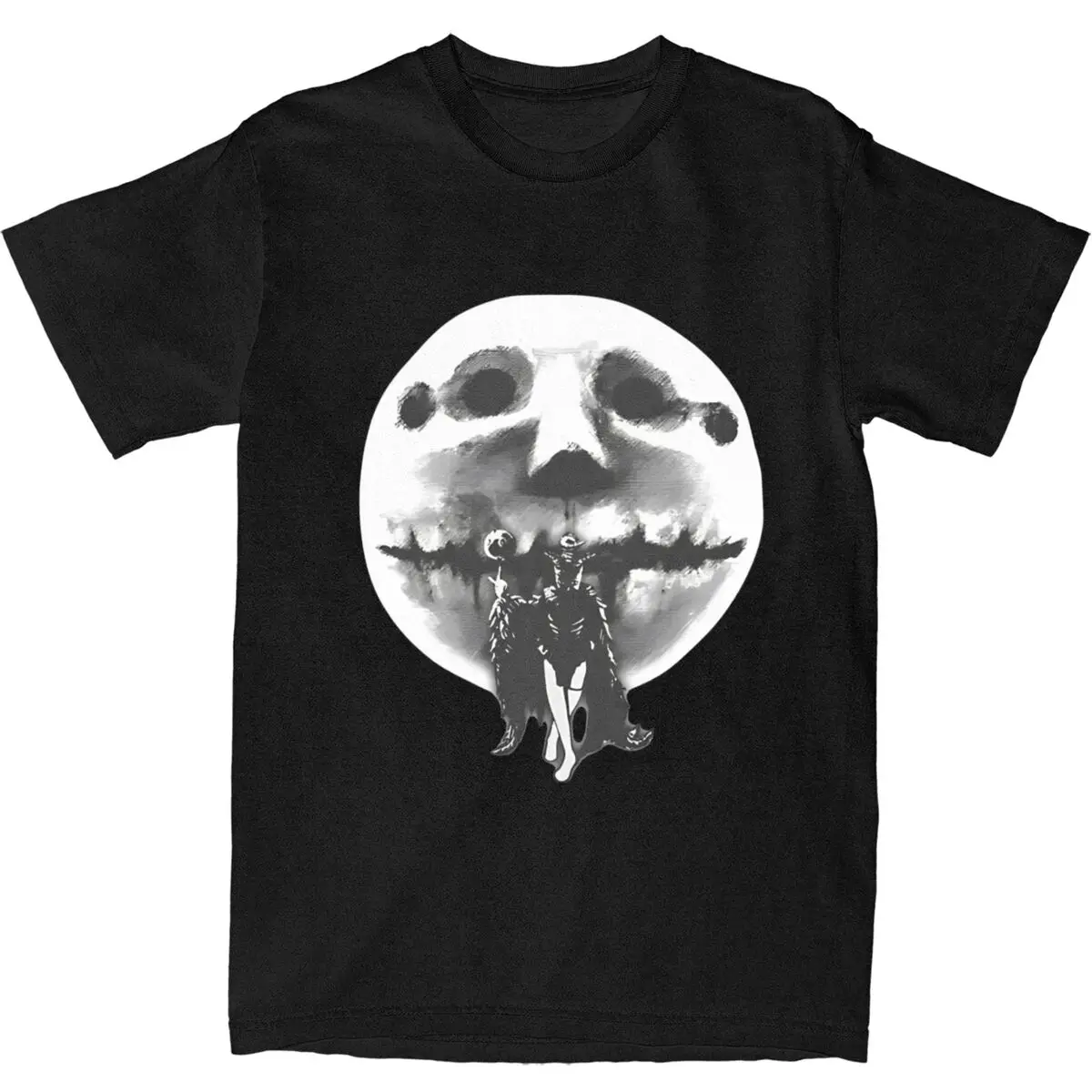 Oversized T-Shirt Fear And Hunger Perkele And Moon God Rher 100 Cotton T Shirts  Tee Shirt for Men's Summer Short Sleeve Tees