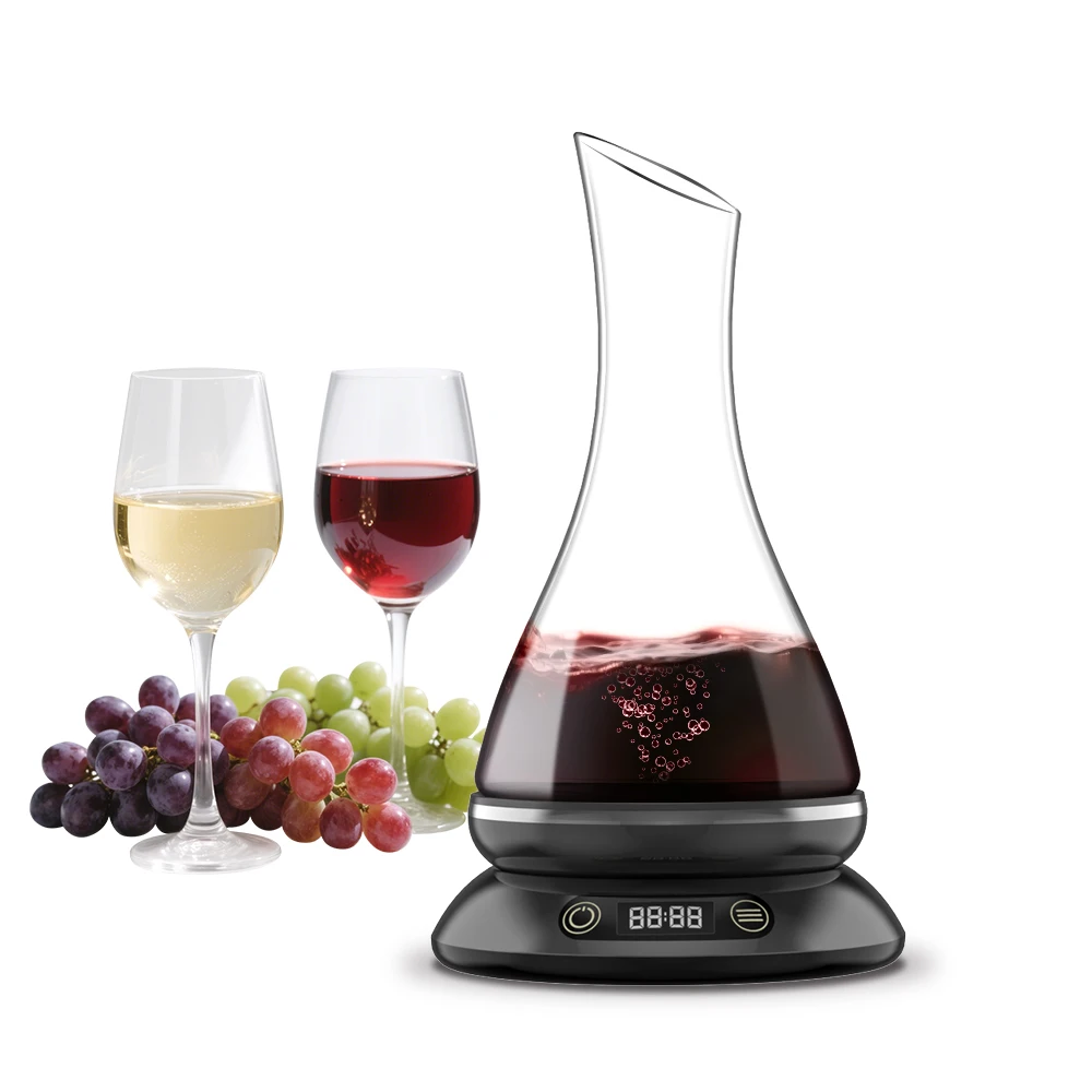 Transparent Glass  Wine Decanter Set New Style  Wine Decanter  Rich Red Wine Electric Decanters