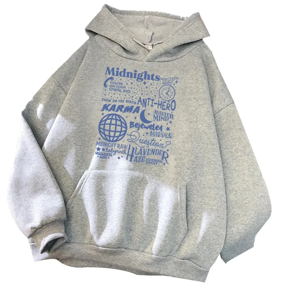 2024 new Taylor Midnight Hoodie music album Moletom, Unisex Swift Pullover, street sweatshirt, Amantes Presente