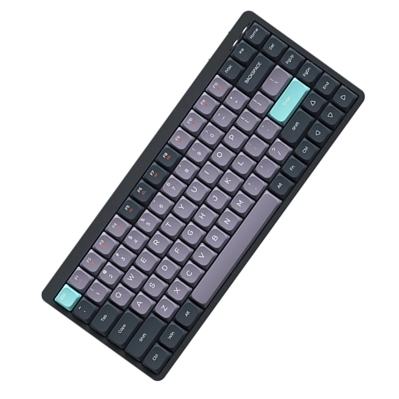 Bàn phím cơ BT5.0/2.4G/USB nhỏ gọn 3 chế độ 84 phím, Bàn chân từ tính Bàn phím tương thích đa thiết bị