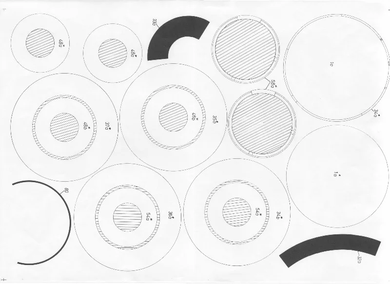 1:48 Mriane 5 Ракетная бумажная модель DIY головоломка ручной космос 3D оригами бумажная художественная игрушка