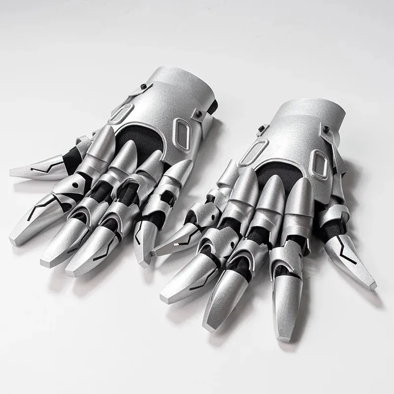 

CyMechanical Knight Gloves Biological Series Cosplay Prop Unisex Punk Movable Gloves Machinery Performance Punk Props Stage Show