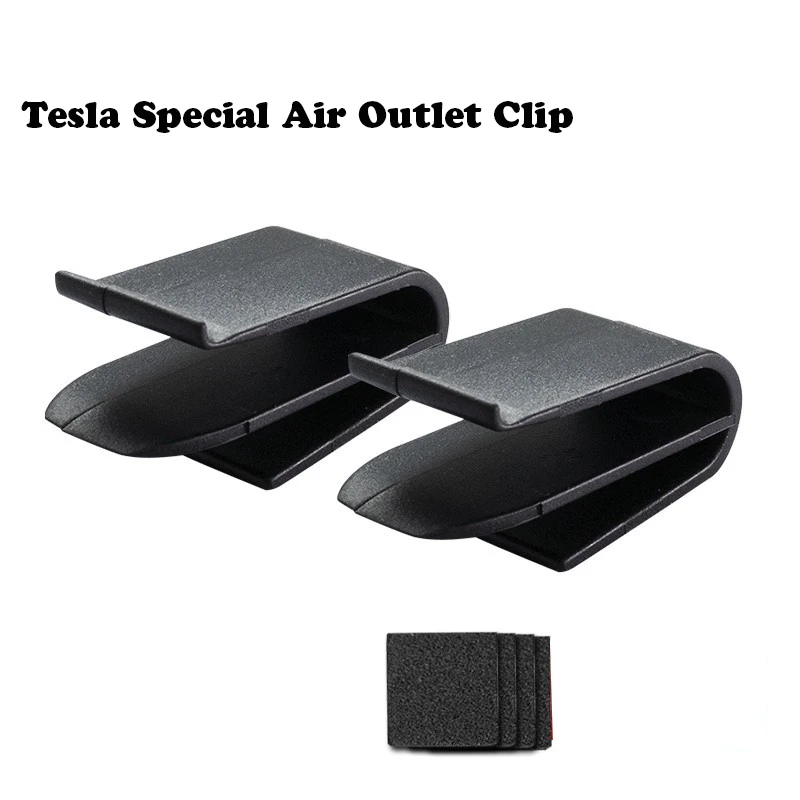 Car Air Freshener Holder Air Vent Clip Refit Trim Accessories Mount Support Bracket Vent Grip Fit for Tesla Model 3 Model Y