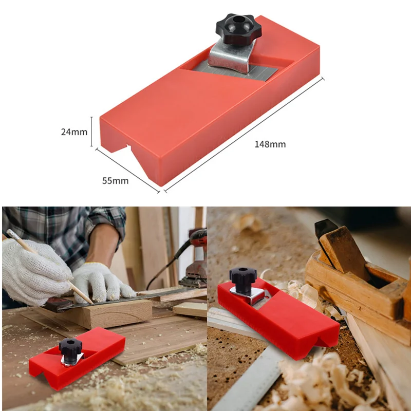 New Quick Edge Trimming Chamfe Planing Tool Wood Planer 45 Degree Bevel for Plasterboard/Gypsum Board/Fiberboard/Cork Board Edge