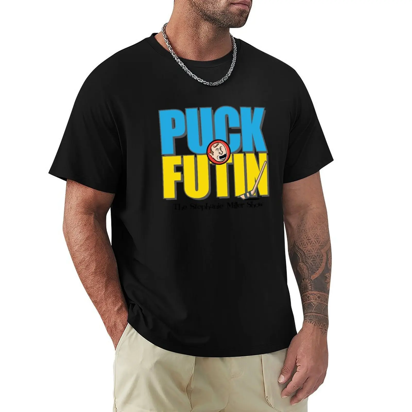Puck Futin - Listener George T-Shirt Novelty Graphic Tee Shirt