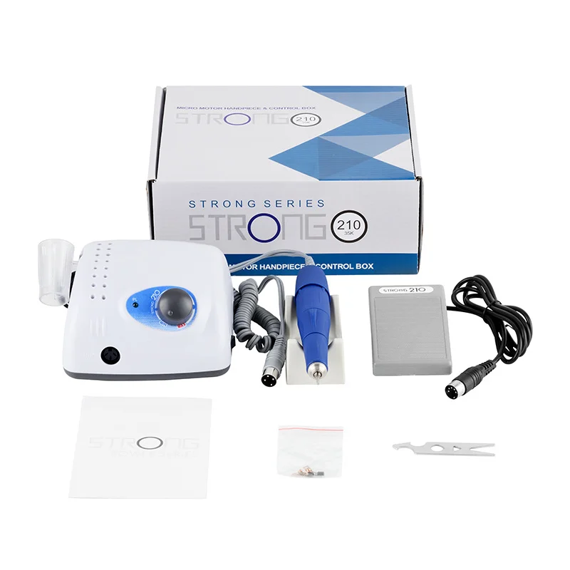 

Professional 105L Electric Nail Drill Machine 40000Rpm Strong Korea 210 Manicure Polish Nail File Tool