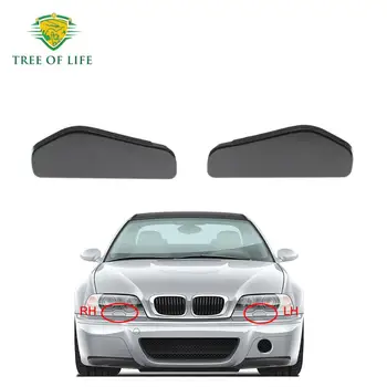 Für BMW 3er E46 Limousine Wagon Frontstoßstange Scheinwerfer Lampe Waschmaschine Spray Reinigung Aktuator Abdeckkappe 61677066847 61677066848