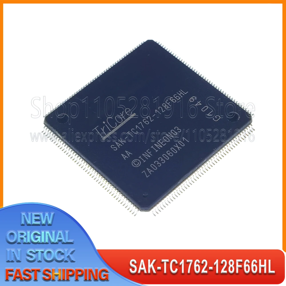 

1~5PCS/LOT SAK-TC1762-128F66HL 32-bit TriCore automotive microcontroller QFP-176 100% New Spot stock