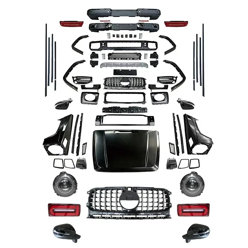 G class W463 to new G W464 B style body kit for G300 G350 G500 G63 body kit W463A W464 G class