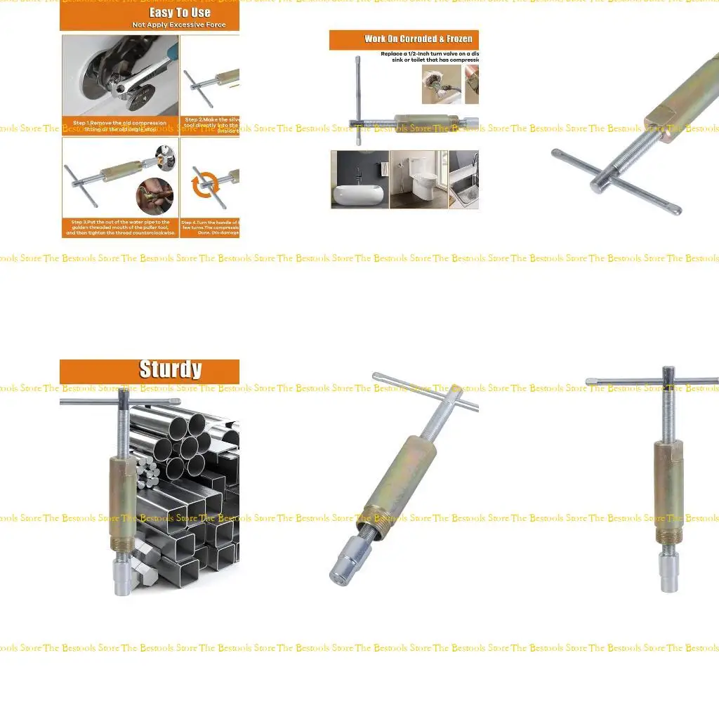 

12PF 1/2Inch Compression Sleeve Puller Upgraded Ferrule Fitting Puller Extractor