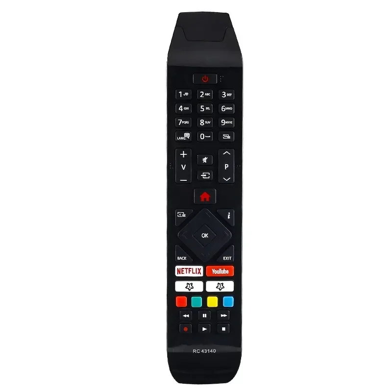 RC43140 Remote Control for Hitachi  55HL7000 32HE4000 24HE2000 32HE2100 32HE4500 32HE4500K 40HE4001 Smart TV\'s