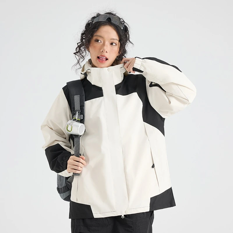 

Autumn Women's Waterproof Hiking Jacket Windproof Windbreaker Camping Hunting Climbing Trekking Fishing Coat Outdoor Clothing