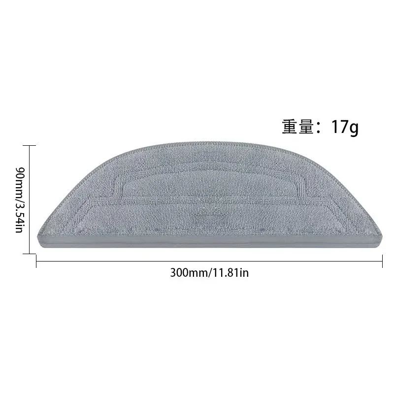 Mop Pads Roborock S8 Maxv Ultra / S8 Max Ultra Robot Vacuum Cleaner Replacements Spare Parts Rag Small Mop Cloths Accessories image 2