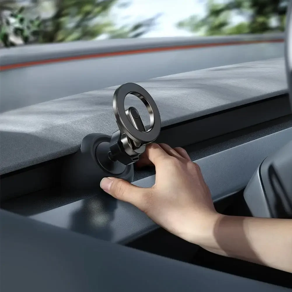 Für Tesla Model 3 Highland 2024-26 Model Y Juniper 2025-26 Model YL Handyhalterung Basis Armaturenbrett-Halterung Auto-Innenausstattung Zubehör – Detail 9