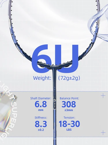 Raqueta de bádminton α súper ligera Kawasaki 6U 2025, nueva cabeza pesada, raqueta de carbono integral, bádminton Kawasaki