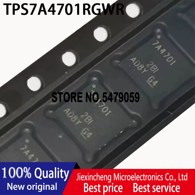 5PCS TPS7A4701RGWR marking:7A4701 TPS7A4701 TPS7A4701RGW VQFN20 New original