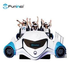 FuninVR Vibrating VR Guerras VR Simulator Amusement Park Equipment Rides 9D VR Cinema