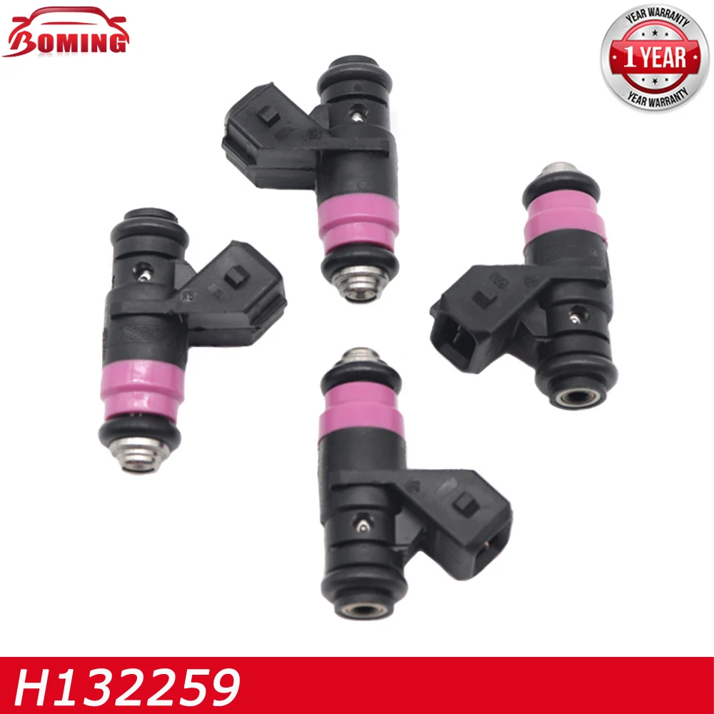 H132259 4PCS Car Fuel Injectors Fits For Renault Clio 3 Laguna Megane Scenic 2 3 1.4 1.6L 16v New 8200505191 8200132259