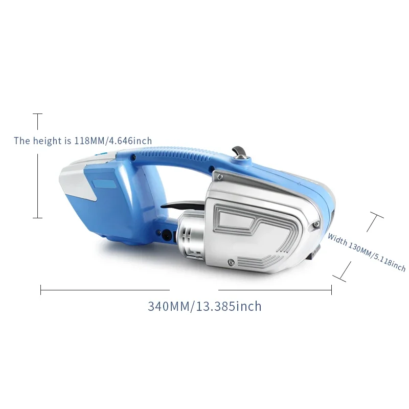 

JD Electric Baler Battery Powered handheld strapping machine For 13MM/16MM PET/PP Straps semi-automatic strapping machine