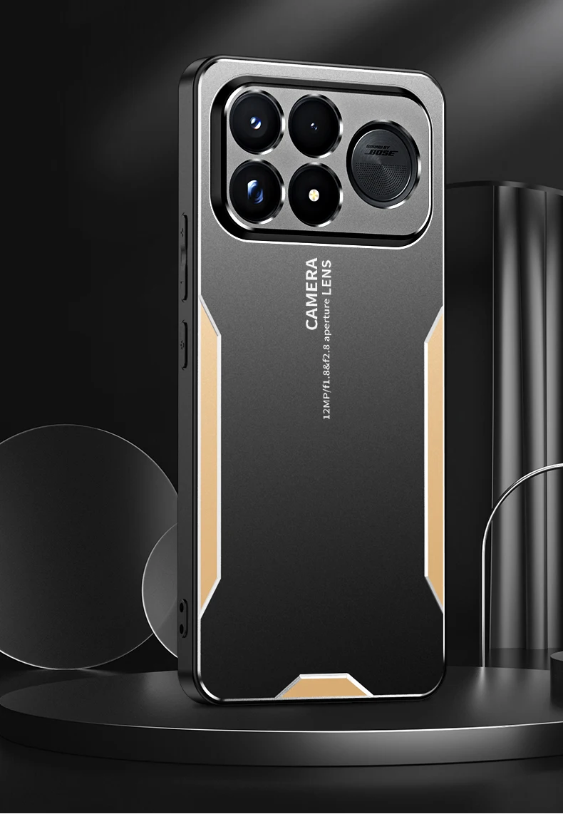 Für Redmi K100 Pro Max: Metallhülle aus Aluminium, schützt die Kameralinse, verhindert Fingerabdrücke, Metall- und TPU-Kombination, für Redmi K100 Pro Max. – Detail 7