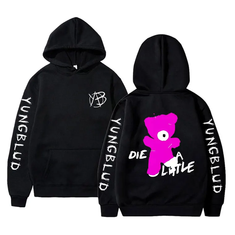 

Singer Yungblud Die A Little Graphic Hoodie Male Casual Fleece Cotton Tracksuit Men Women Fashion Rock Vintage Oversized Hoodies