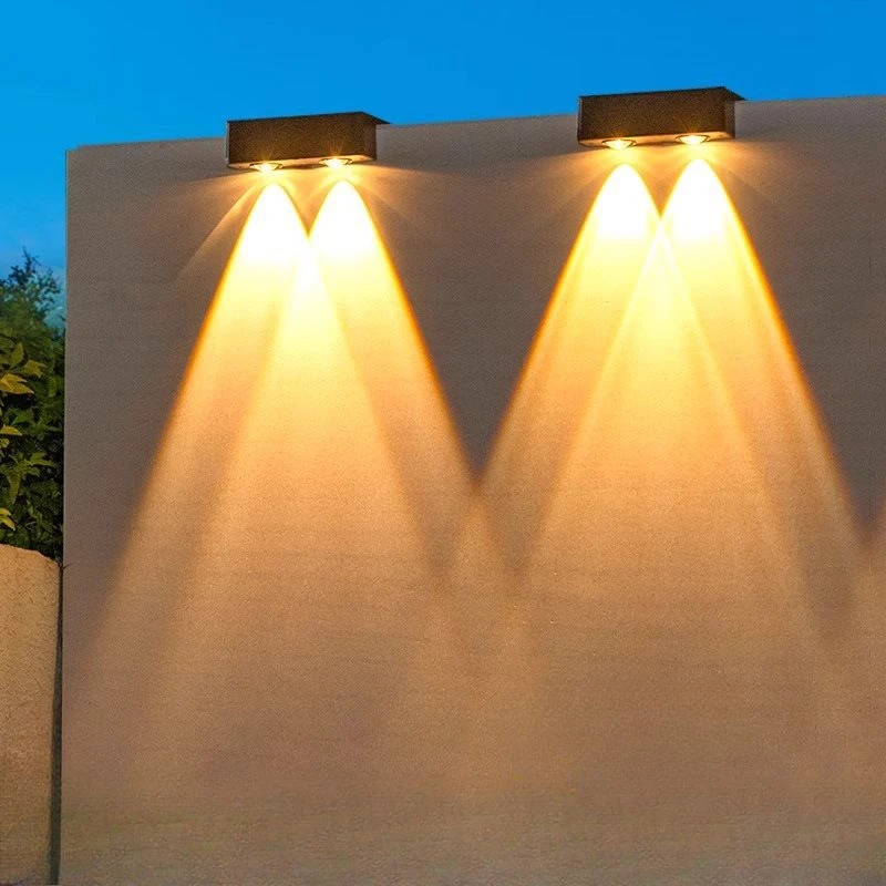 

LED Solar Step Lamp Path Stair Outdoor Garden Lights Waterproof Balcony Light Decoration for Patio Stair Fence Light