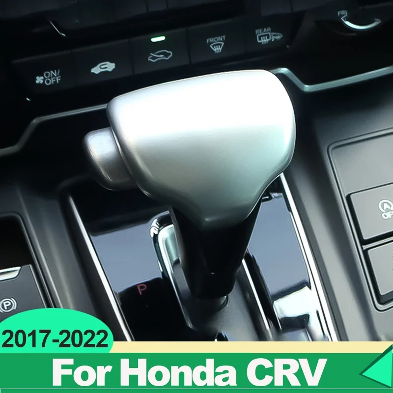 For Honda crv CR-V 2017 2018 2019 2020 2021 2022 Hybrid ABS Car Central Console Gear Shift Knob Gear Head Cover Trim Accessories view 2