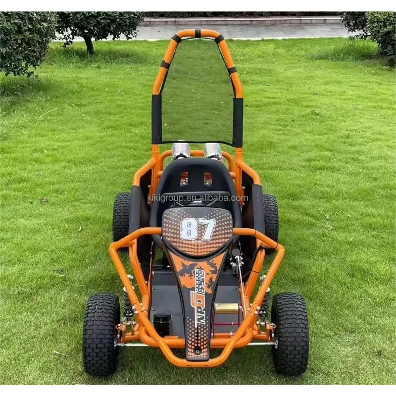 New Style Battery Operated CE Certificate Chain Drive Kids Professional Gas Powered Electric Racing Go Kart