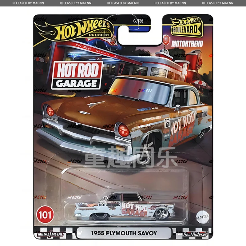 Hot Wheels Boulevard 21series Car Model Alloy 1/64 Ford F150 Civic Tyep-R Plymouth Savoy Cars Model Model Collection Boy Gift