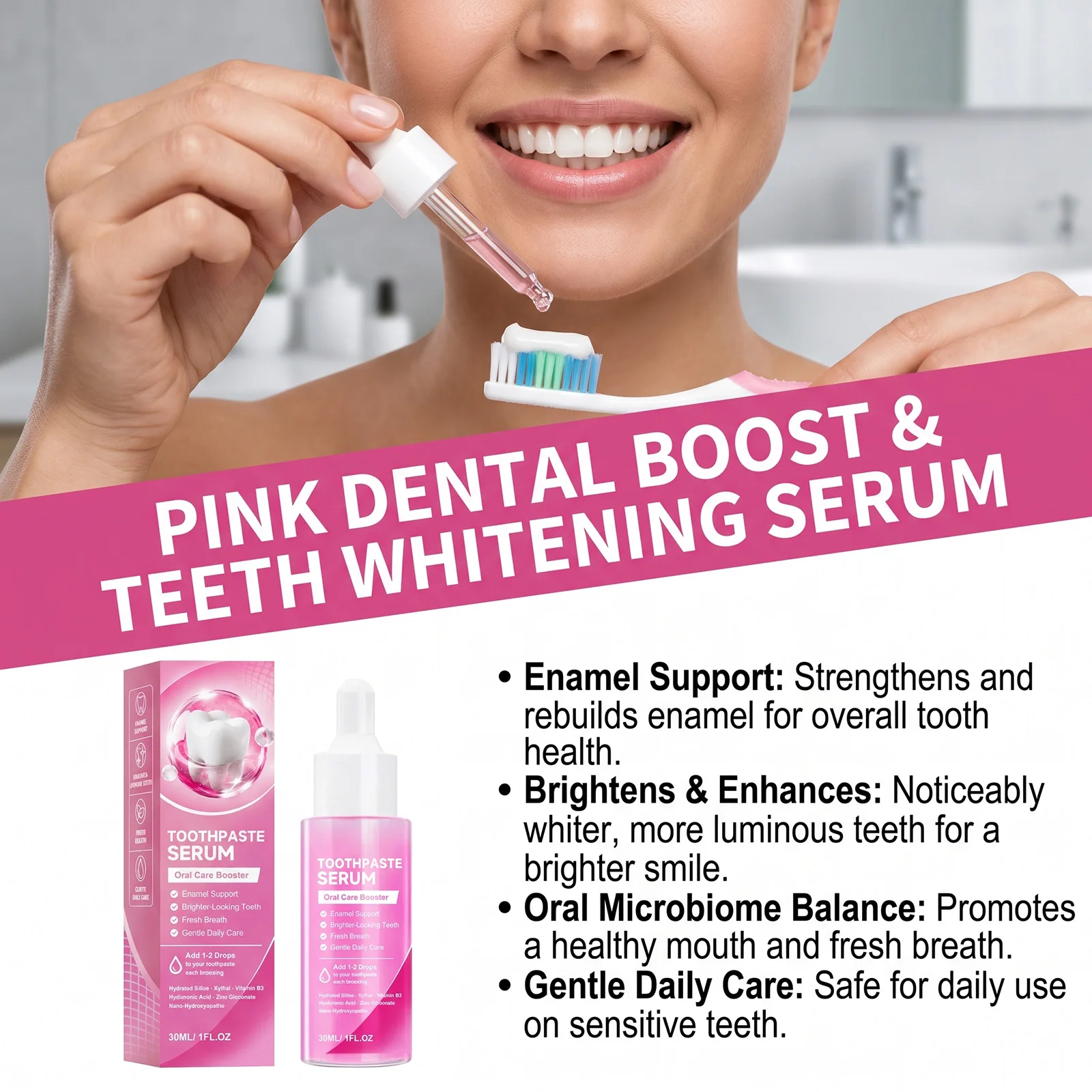 치약, 미백 세럼, 구강 관리, 입 냄새 제거, 치아 - Teeth Whitening Serum 리뷰 및 가격