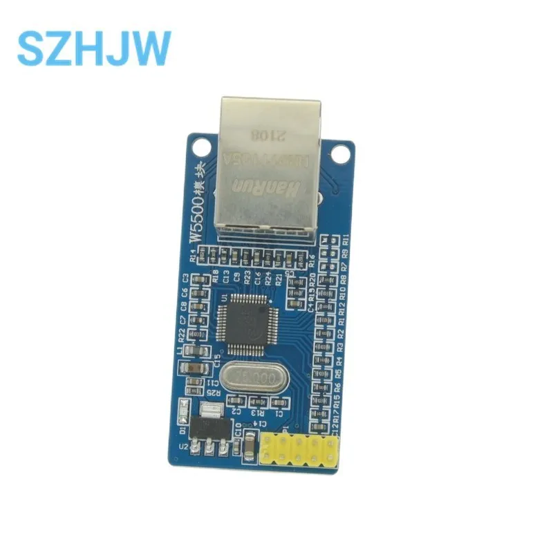 W5500 Ethernet Shield LAN Network Module Support TCP/IP 51/ STM32 Microcontroller Program With 32k Bytes SPI 3.3V/5V Over W5100