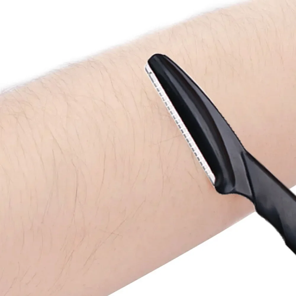 Narzędzia do makijażu Trymer do brwi Nożyczki Przenośna maszynka do golenia twarzy Depilator do włosów Obcinacz do brwi Depilacja Depilacja włosów Golarka do oczu Ostrza