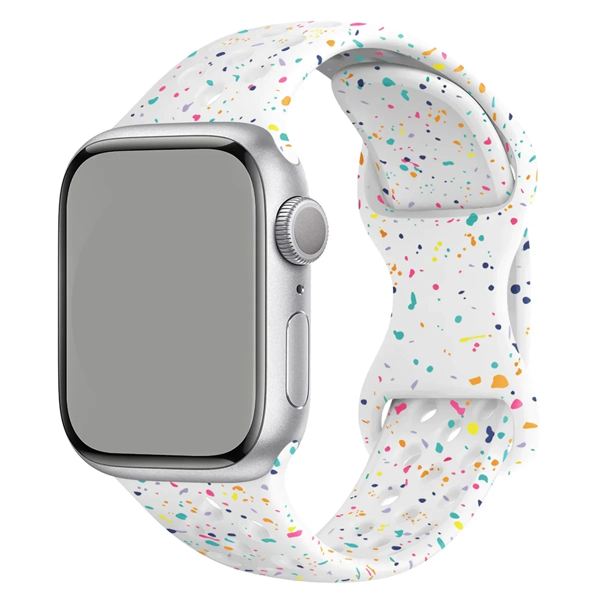Sport-Silikonarmband für Apple Watch Band Ultra 4 3 2 49mm 46mm 42mm 45mm 44mm 41mm Armband IWatch Series 12 11 10 9 8 7 6 SE3