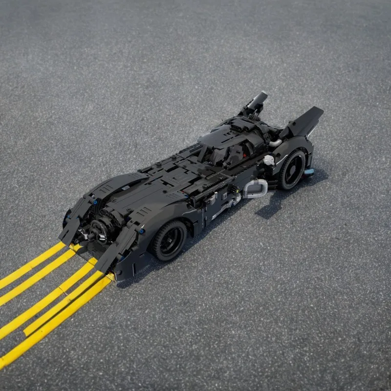 1271 Pezzi MOC BATMOBILE MODELLO ALTERNATIVO Blocchi Tecnici da Costruzione Giocattoli da Assemblare Regalo di Natale Idea Creativa Fai-da-Te