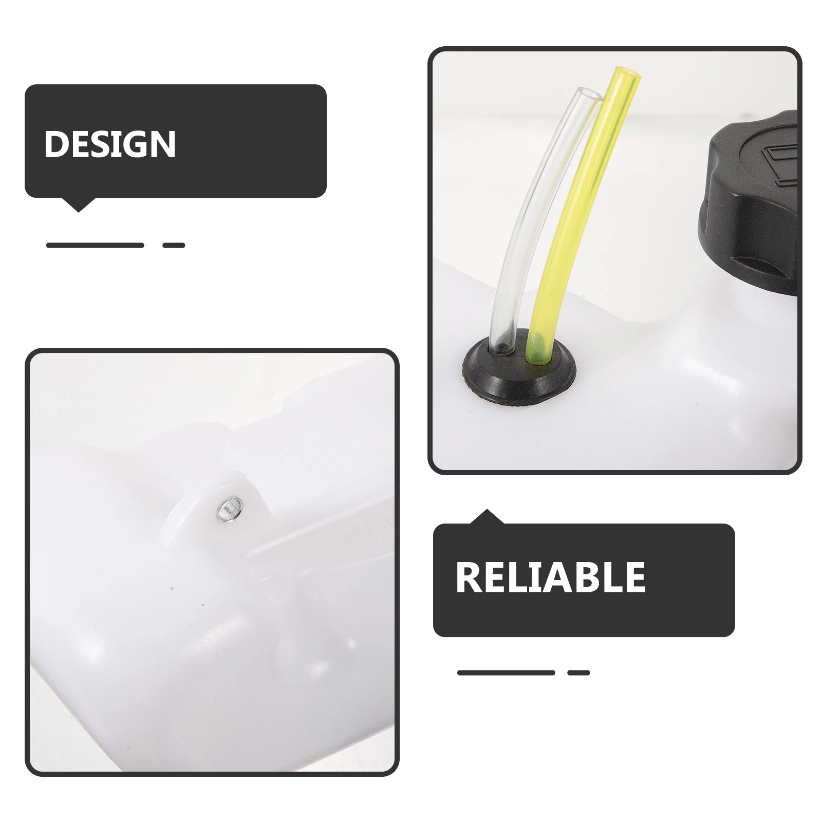 

Reusable 40-5 Two-stroke Gas Tank Thick Plastic Lawn Mower Oil Can Wear-resistant Small Container Gardening Accessories