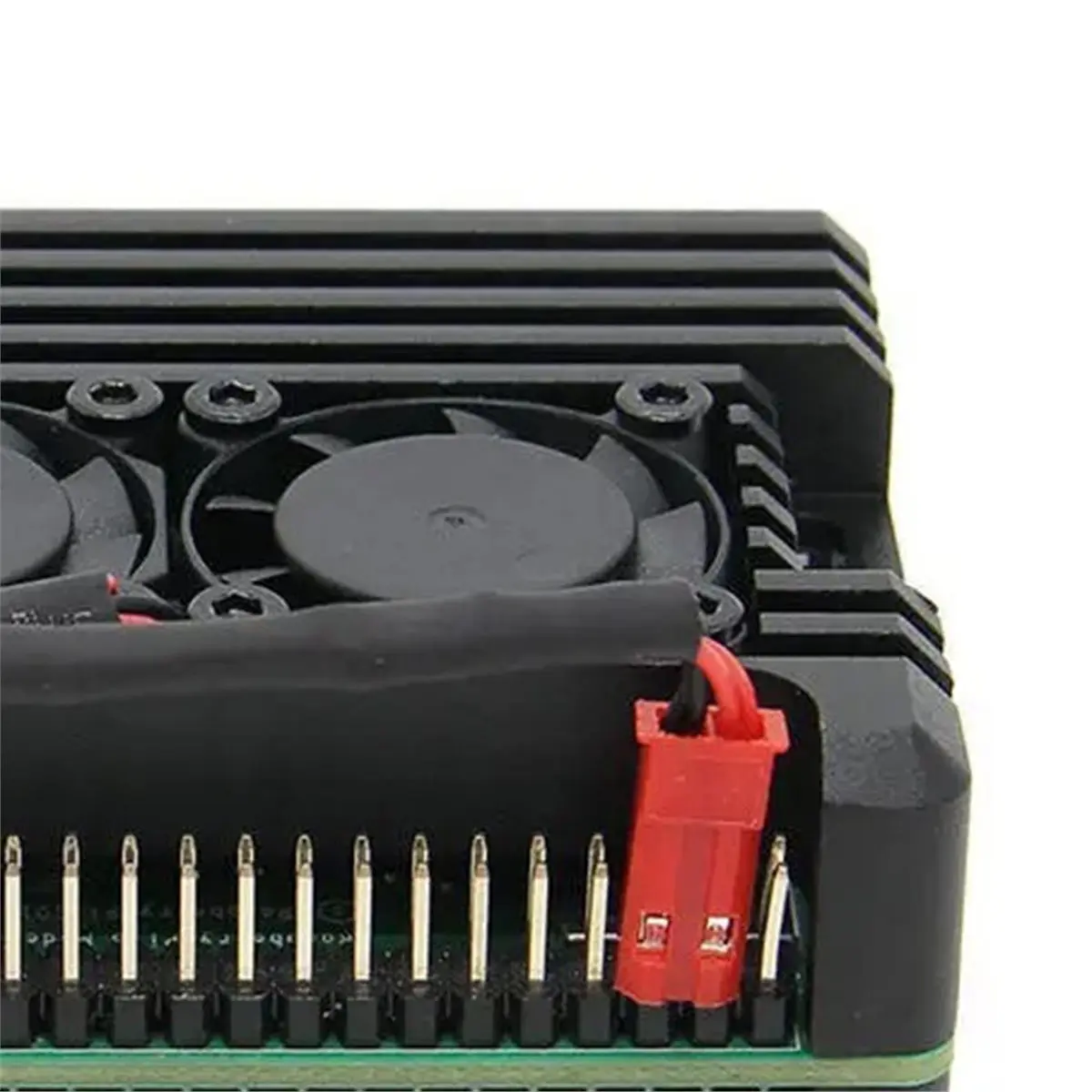 Aluminum Metal Case for 3 Model B 3B Plus Aluminum Case Box with Dual Fan Heat Sink