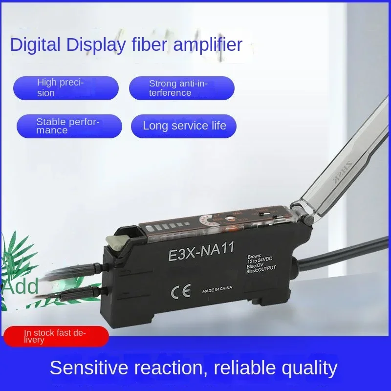 Optical Fiber Amplifier Fiber Optical Sensors E3X-NA11 opposite Reflection Induction Photoelectric Switch