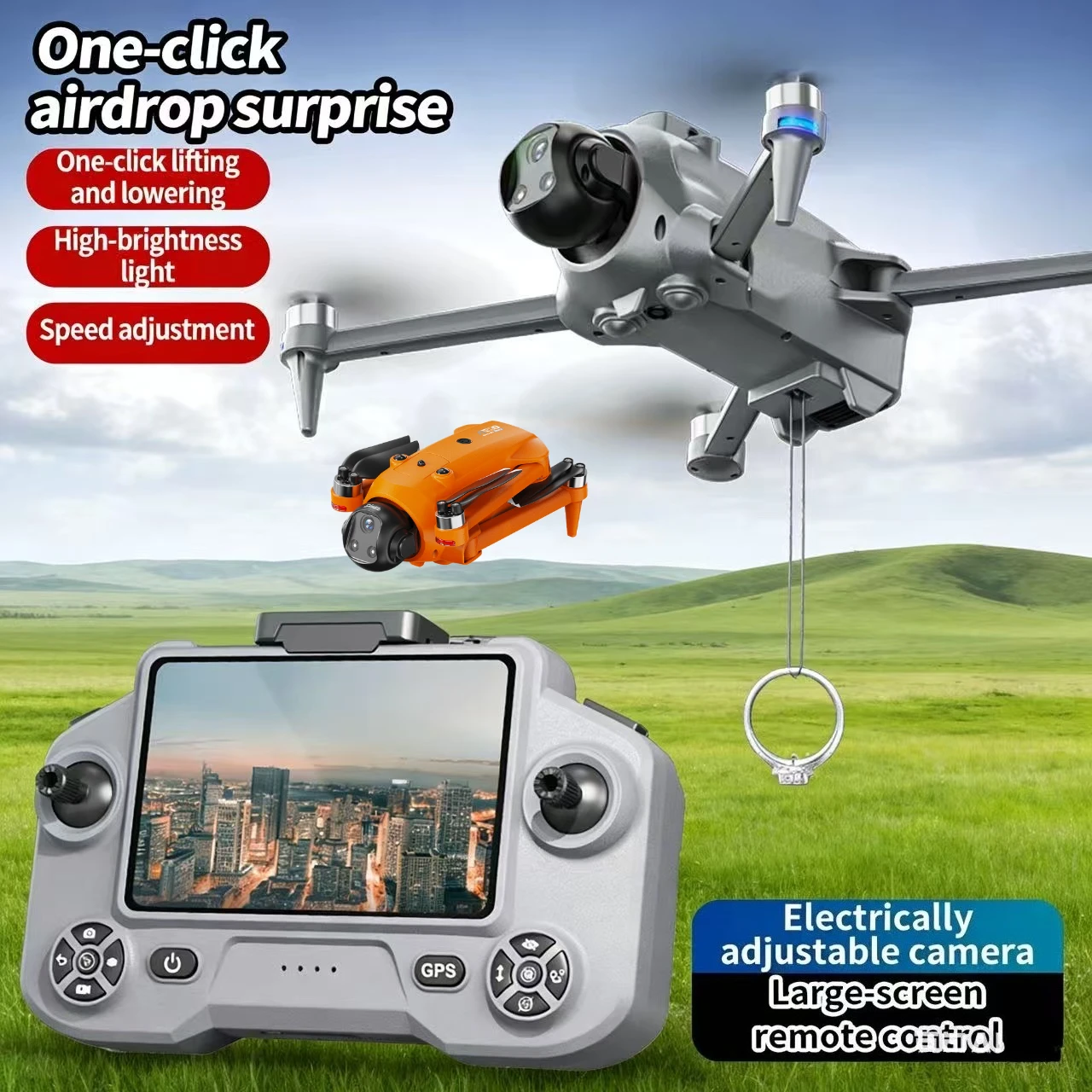 Профессиональный дрон 4K 2025  – обзор и цена Drone Ndvi