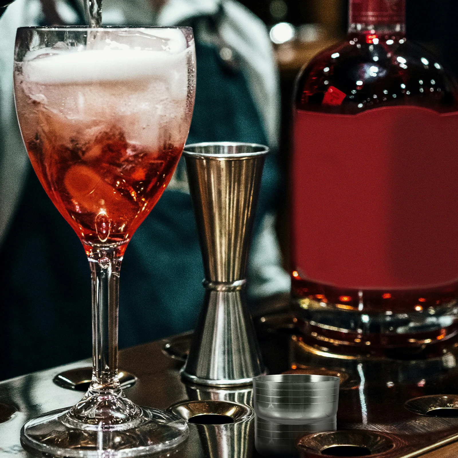 

Lemon Shaker Lid Replacement Stainless Steel Splash Proof Reusable Cover for Juice Cocktail Wine Cup Lids Bar Tools